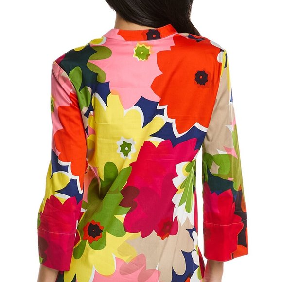 (NWT) Trina Turk "Florida Top" Cotton Floral Tunic XXL (x2Host Pick!) - Picture 13 of 13